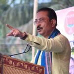 Dharmanagar Rally: BJP's Rajib Bhattacharjee Proclaims Lotus Blooming