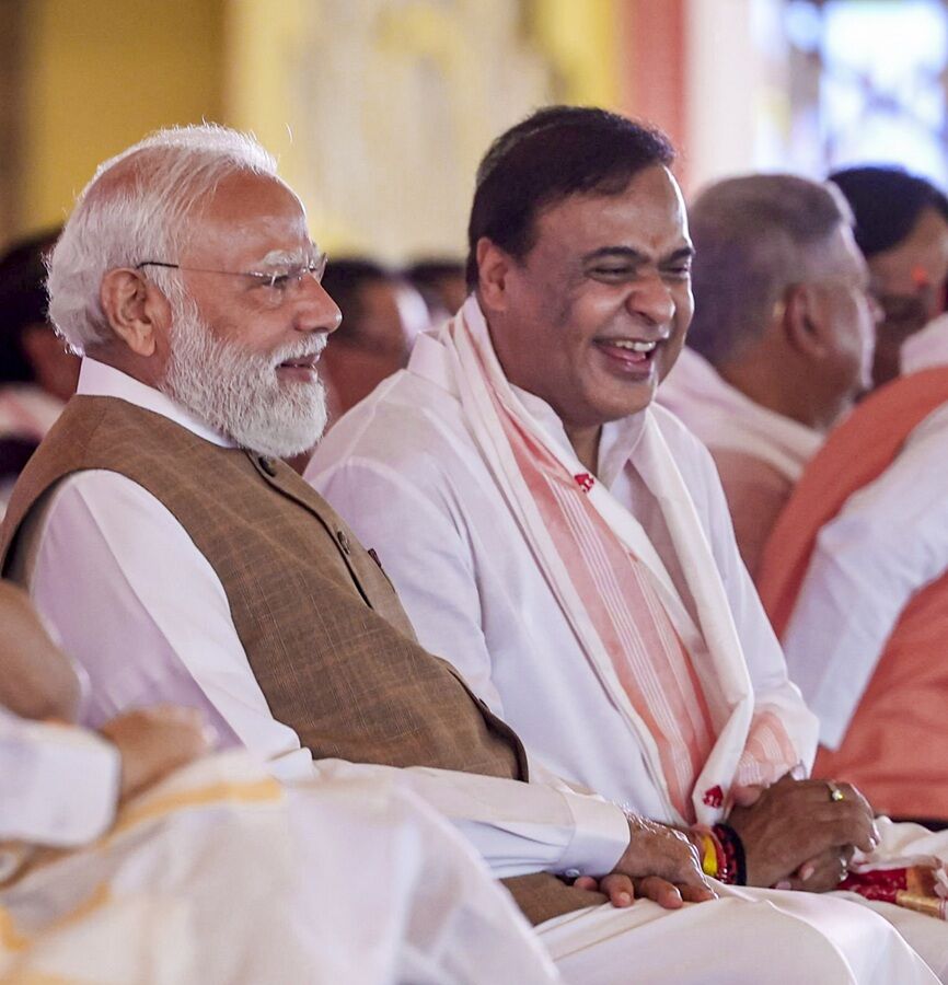 PM Modi Praises Assam CM's 'Wonderful' Leadership After Swearing-In