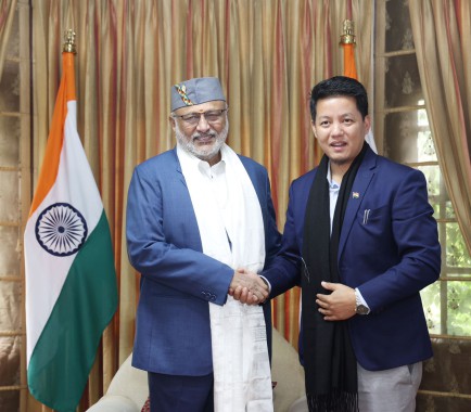 Indra Hang Subba Meets Vice President, Raises Urgent Sikkim Issues