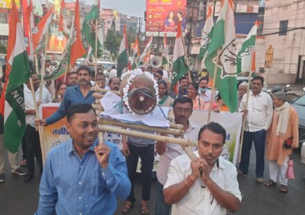 Congress Protest Over Gas Cylinder Price Hike Sparks Outcry