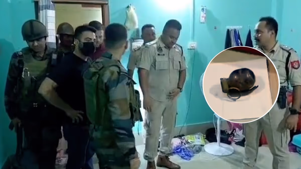 Mobile Tracking Nets Manipuri Couple with Arms, Grenade — Assam Police