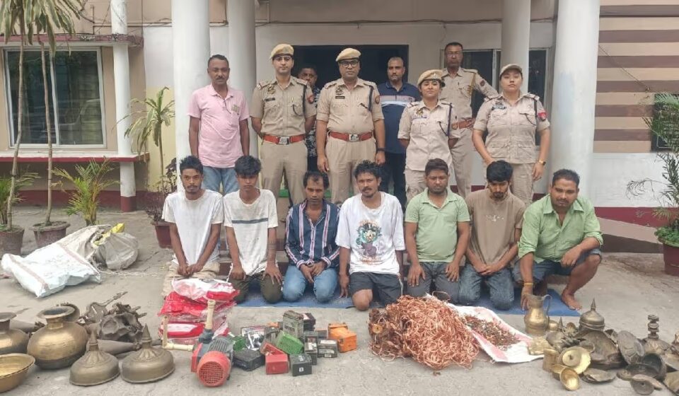 Breaking: Assam Police Arrest Seven in Barpeta; Stolen Goods Seized