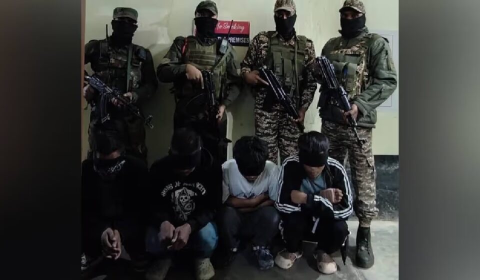 Four Held in Major Manipur Operation After Kangpokpi Abduction