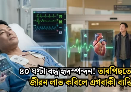 ৪০ ঘণ্টা হৃদস্পন্দন বন্ধ: অবিশ্বাস্যভাৱে পুনৰ জীৱন পোৱা ব্যক্তি
