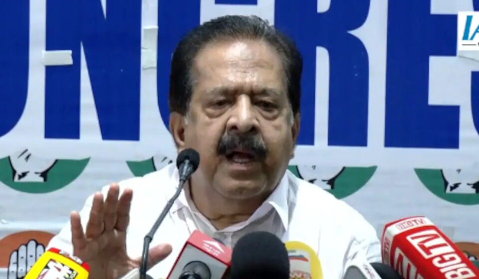 Kerala Swearing-In: Chennithala Claims Home Minister Post