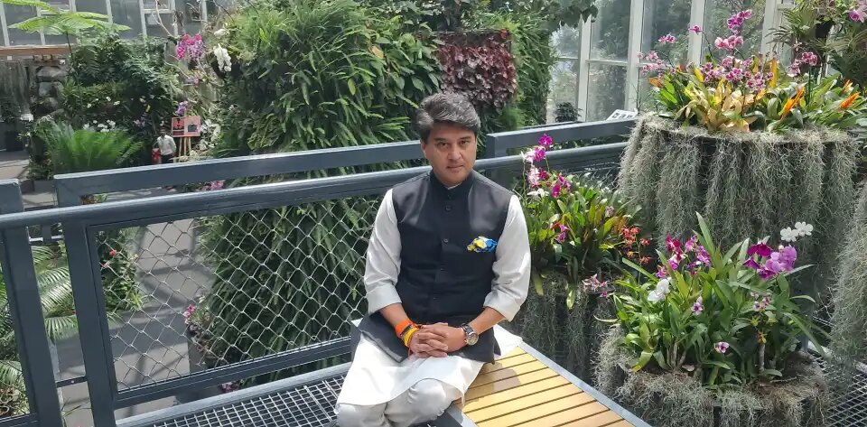 Scindia's Visit to Sikkim Orchidarium: Momentous Statehood Celebration