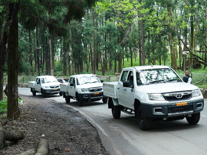 Meghalaya CM Launches 95 Police Vehicles to Boost Security & Response
