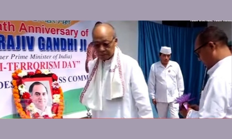 Manipur CM Denounces Terrorism; Congress Calls Govt Silent Spectators