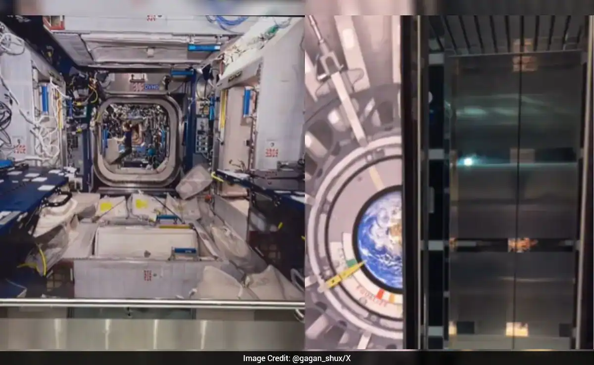 Shubhanshu Shukla's Surreal Inside-NASA Elevator Experience