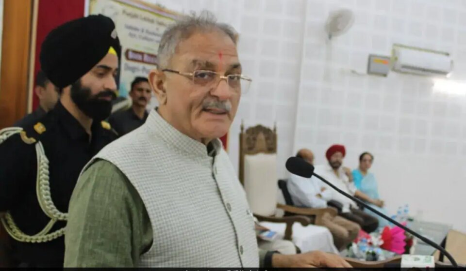 Shimla Agreement Table: Governor Kavinder Gupta's Stark Warning