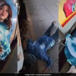 Indian Man Jumps on Tracks to Retrieve Indonesian Woman's Dupatta