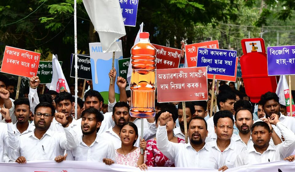 All Assam Students' Union Sparks Statewide Protests Over Price Spike