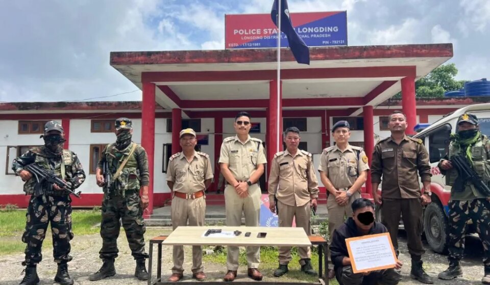 NSCN(K-Angmai) Cadre Arrested in Arunachal; Arms, Ammo Seized