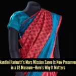 Nandini Harinath's Iconic Mars Saree Lands in US Museum