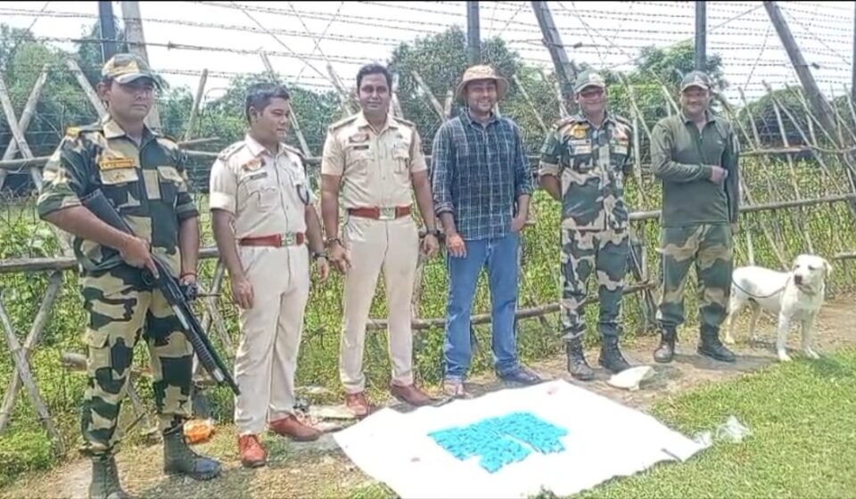 Alert: BSF, Police Seize Yaba Tablets Worth ₹50 Lakh Near Dharmanagar