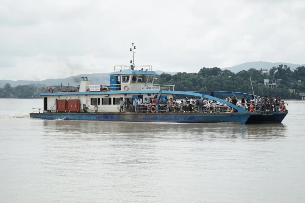 Urgent: Ferry Services Suspended in Guwahati as Brahmaputra Rises