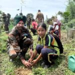 Assam Rifles' Inspiring Tinsukia Tree Plantation — 150 Join