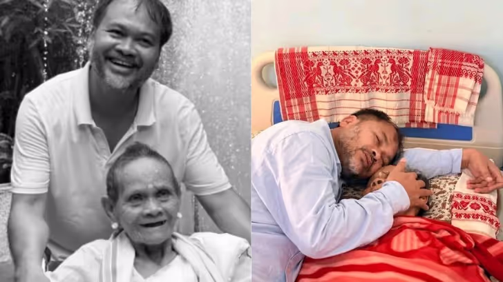 Sivasagar MLA Akhil Gogoi Mourns Mother Priyada Gogoi's Passing at 96