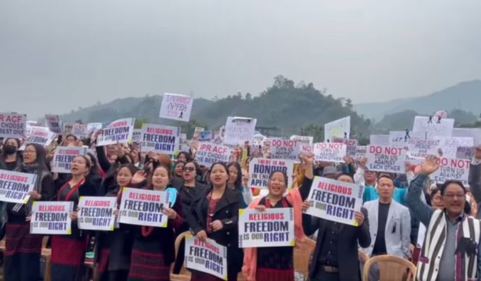 Arunachal Christians: 15‑Day Ultimatum on APFRA, Protest Threat