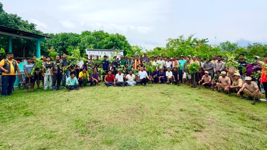 10,000 Saplings Planted in Assam: Heartfelt Tribute to Zubeen Garg