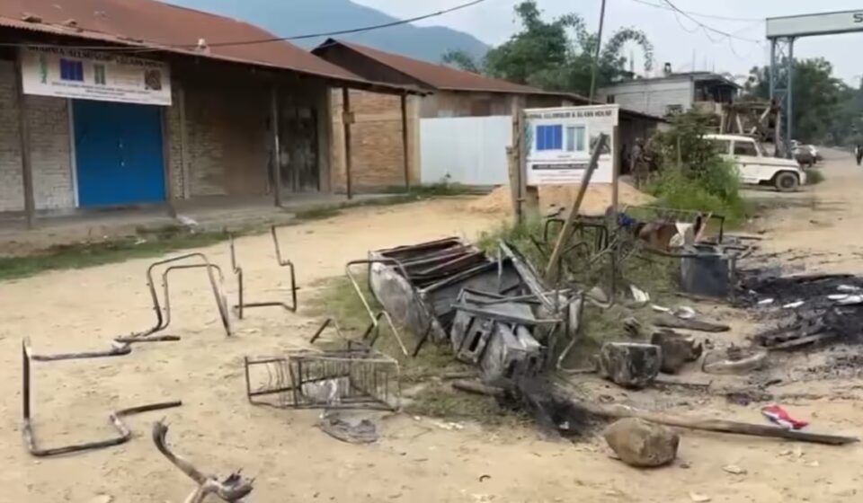 Manipur Uproar: Office Ransacked After Death of Six Naga Hostages