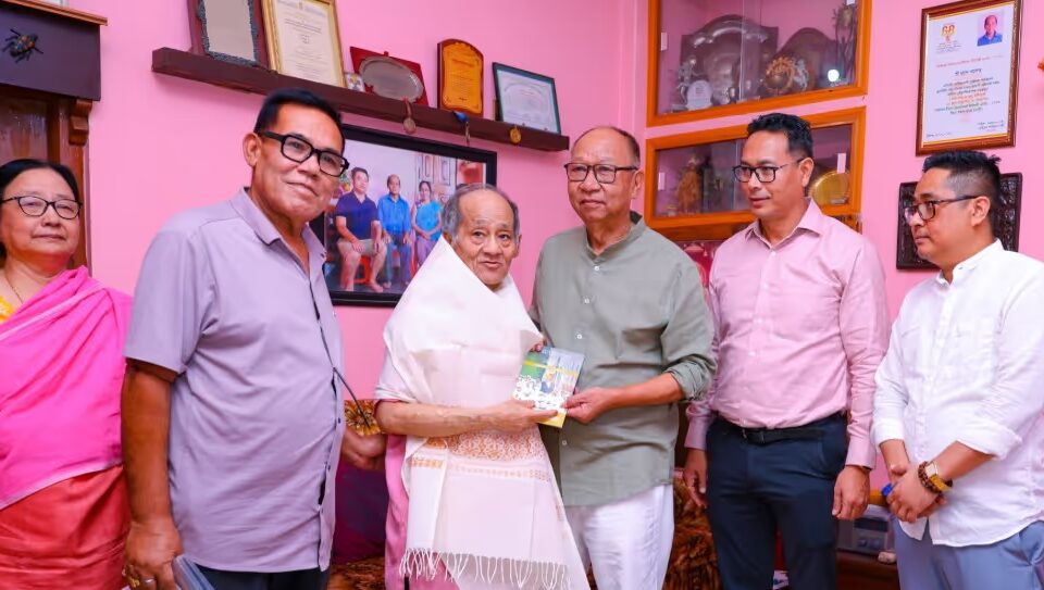 Manipur CM Celebrates 12 Years of Modi Govt with Eminent Personalities