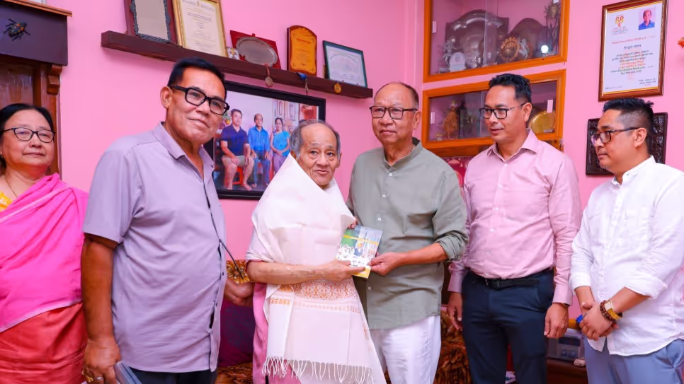 Manipur CM Celebrates 12 Years of Modi Govt with Eminent Personalities