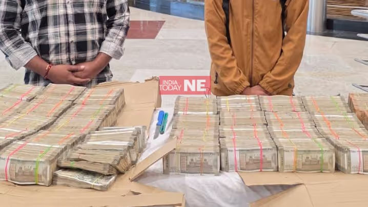 Rs 1.68 Crore Seized: Two Maharashtra Men Detained at Agartala