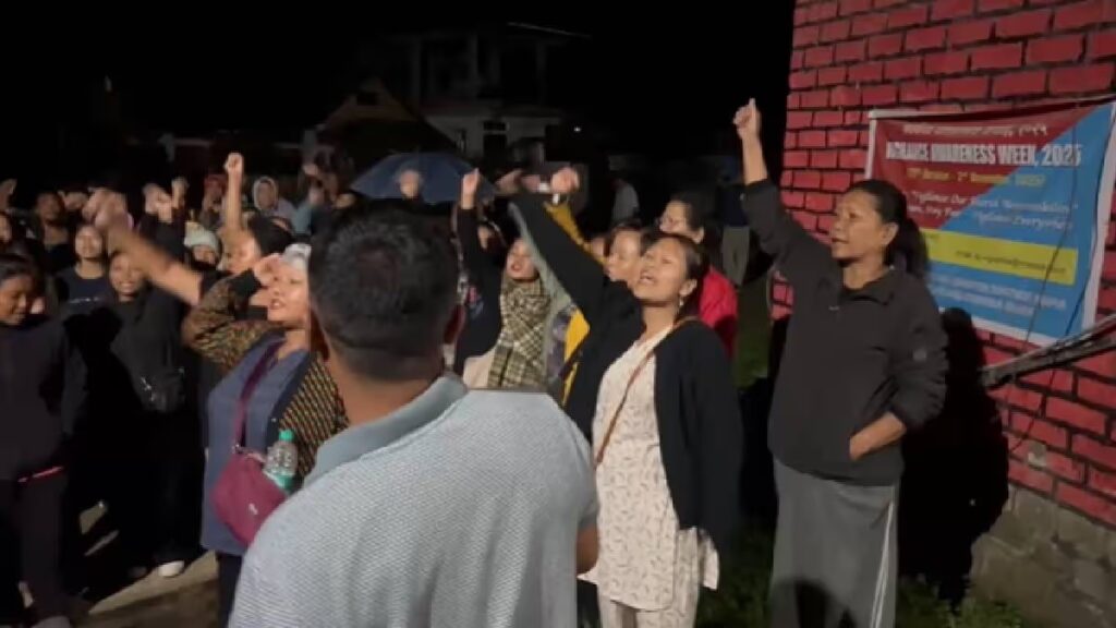 Midnight Protest in Kangpokpi: Calls to End 'Selective' Security Ops
