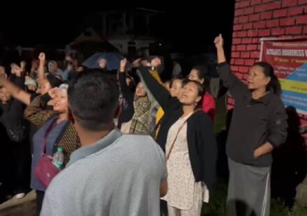 Midnight Protest in Kangpokpi: Calls to End 'Selective' Security Ops
