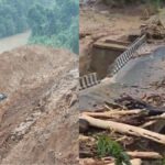 Arunachal Landslide Blocks River Near Likabali — Flood Risk