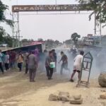 Manipur NH-2 Protest: Kuki-Zo Clash, Security Fires Tear Gas