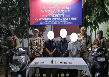 Manipur Police Arrest 3 PREPAK Cadres; 19 Grenades, Arms Seized