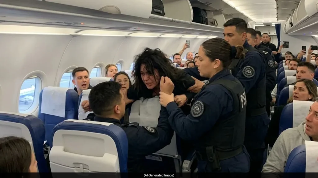 Alarming: Argentina Woman Bites Officer After Sneaking Onto Plane