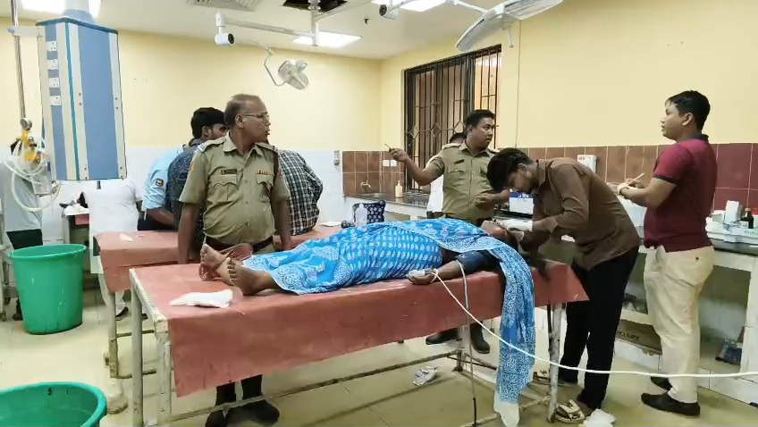 Illegal Parking Sparks Road Accident Near GB Hospital, Agartala
