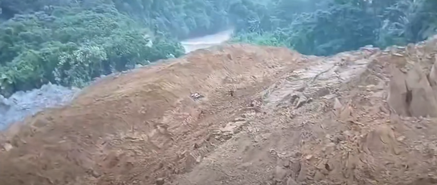 Massive Landslide Blocks Siji River, Arunachal — Downstream Flood Alert