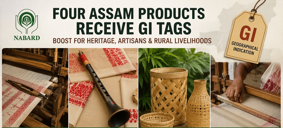 Assam Adds Four GI-Tagged Products, Empowering Artisan Economy