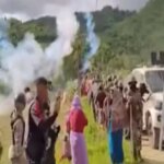 Manipur Tensions Rise: Tear Gas as Protesters Oppose UNLF-P Camp Move