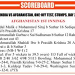 India Dominate at Stumps: Batters, Suthar Leave Afghanistan 451 Behind
