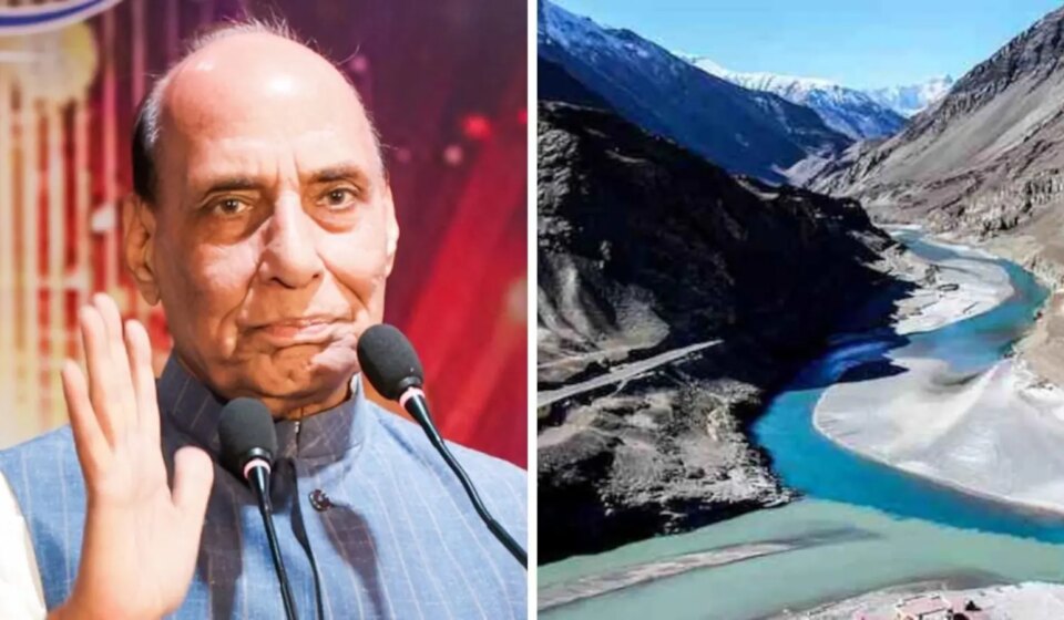 Indus Water Treaty: Rajnath Singh — No Water for Terror Patrons