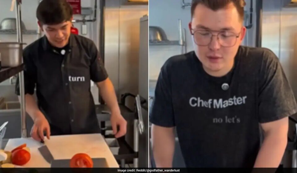 Viral Chefs Slice Veggies to Exact Weights-Social Media Divided