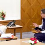 BJP State President Meets Amit Shah, Raises Critical Issues