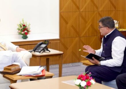 BJP State President Meets Amit Shah, Raises Critical Issues