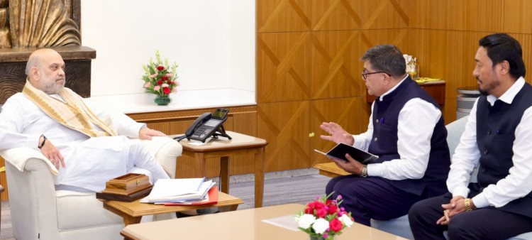 BJP State President Meets Amit Shah, Raises Critical Issues
