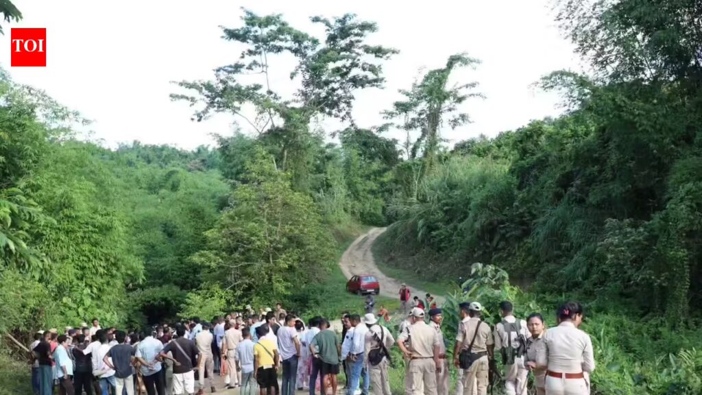 Atul Bora Inspects Dissoi Valley Amid Assam-Nagaland Border Tensions