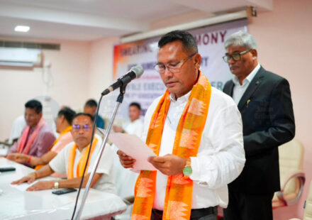 James Basumatary Sworn In as BTC Executive — Landmark 92nd Inductee