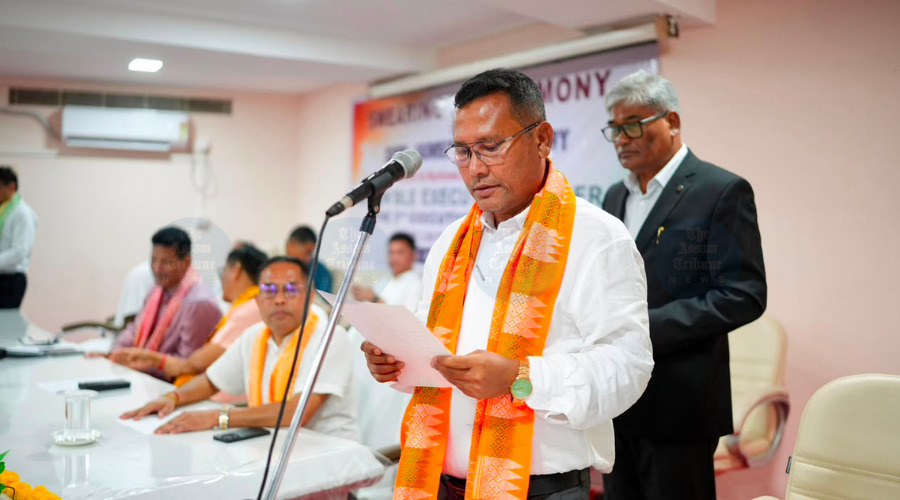 James Basumatary Sworn In as BTC Executive — Landmark 92nd Inductee