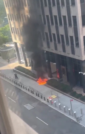Fiery Attack Outside New York ICE Office: Veteran Arrested