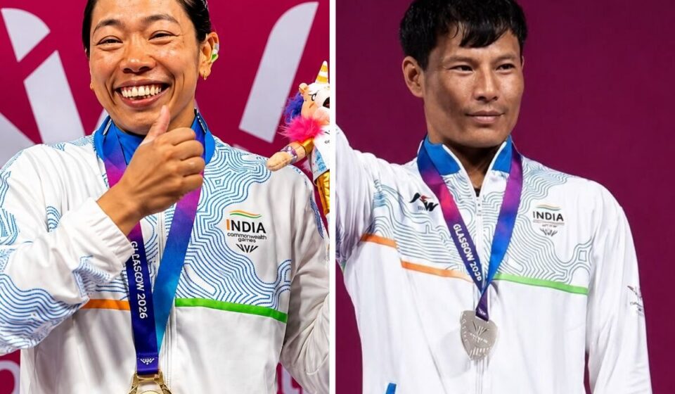CWG 2026: Manipur's Glory - Mirabai Gold, Rishikanta Silver