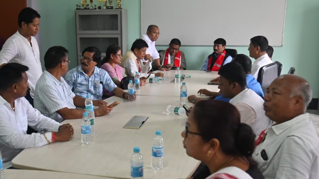 Union Ministers Chouhan & Rijiju Rush to Assess Dhemaji Floods